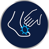 Ciuperca pielii se răspândește cu ușurință prin contactul piele pe piele