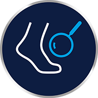 Examinați-vă zilnic cu atenție picioarele, inclusiv între degete